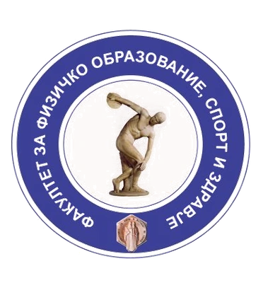 Logo of the Faculty of Physical Education, Sport and Health, Skopje